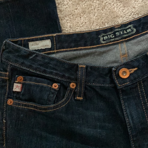 Big Star LOU Easy Boot Blue Jeans, 27R - Picture 7 of 16